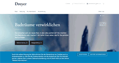 Desktop Screenshot of dreyer-gmbh.de
